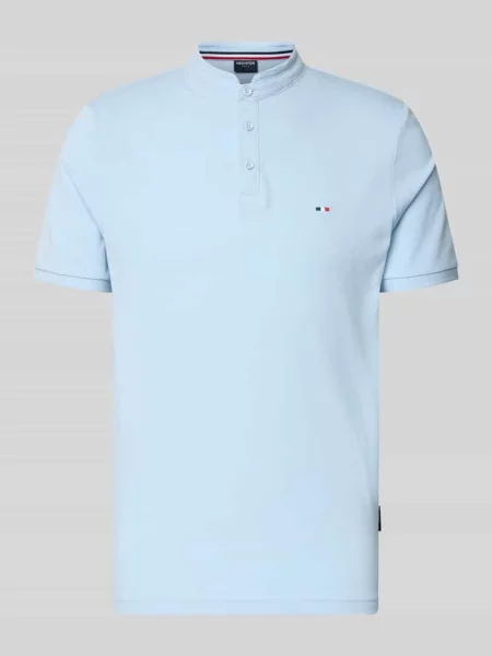 Koszulka polo krój slim fit ze stójką Hechter Paris