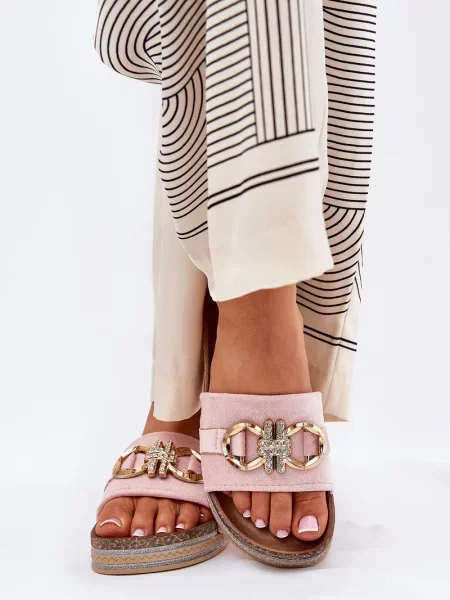 Natikači Boto s platformo roza