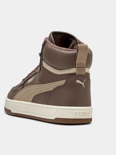Кеди високі PUMA Caven Mid Wtr комбінований верх коричневий