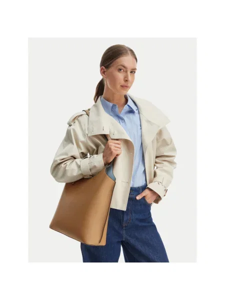 Torebka Tommy Hilfiger brązowa