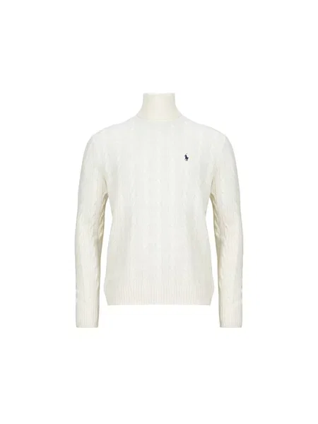 Polo Ralph Lauren Pulover kremna bež