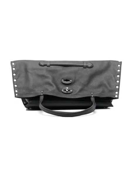 Torebka Zanellato skórzana elegancka czarna