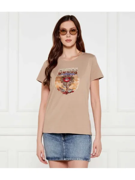 GUESS Tricou bej