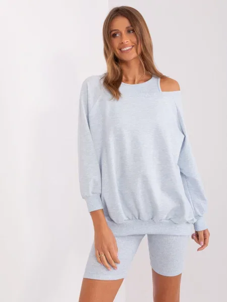 Komplet dresowy My Red Lips niebieski