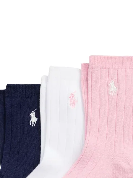 Skarpety dziecięce Polo Ralph Lauren niebieskie