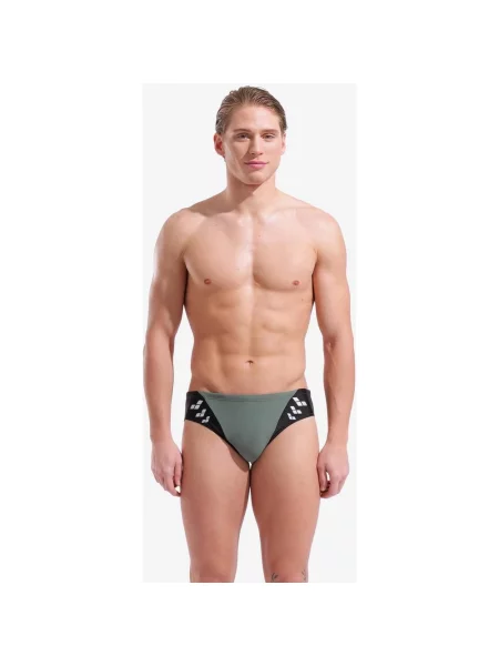 Kąpielówki Arena Steplogo Short szary 75 czarny