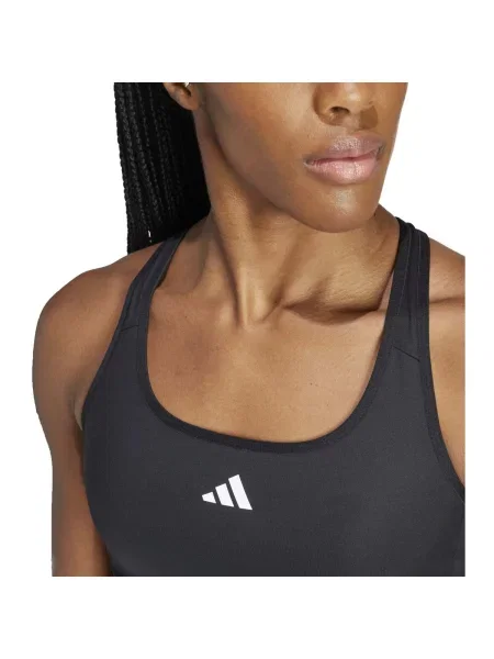 ADIDAS PERFORMANCE Sportski grudnjak / bijela crna