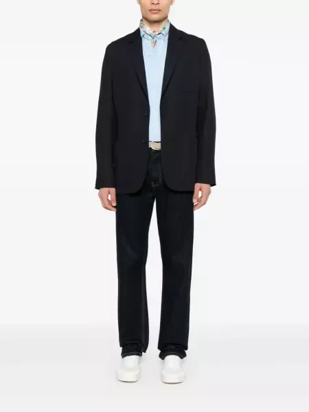 Поло тениска Polo Ralph Lauren бродирана синьо