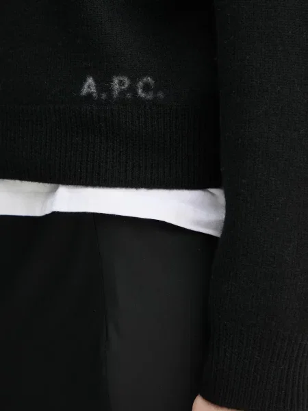A.P.C. Вълнен пуловер pull esther черно