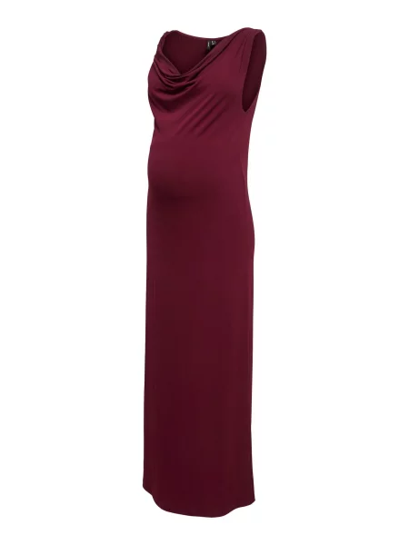 Vero Moda Maternity Rochie VMMCILJA vin roșu
