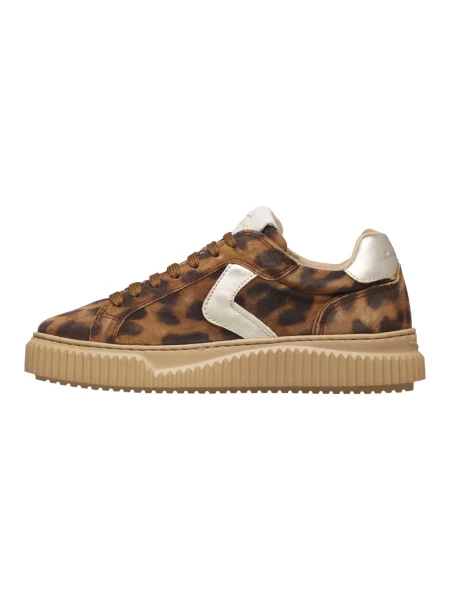Sneakersy Voile Blanche zamszowe brązowe