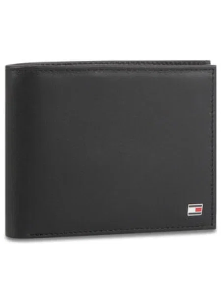 Portofel Tommy Hilfiger Eton Cc And Coin Pocket negru