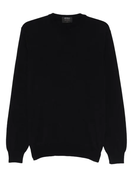 Pulover Dell'oglio cu decolteu în U albastru