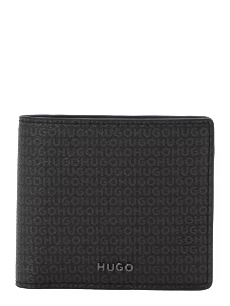 HUGO Portofel Coin M negru