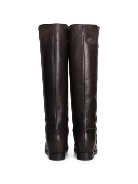 Botine Julie Dee din piele maro