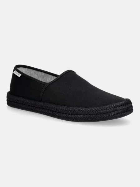 Calvin Klein espadrile ESS ESPADRILLE CV črna