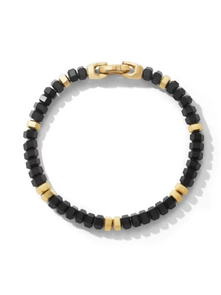 Гривна David Yurman мъниста жълто