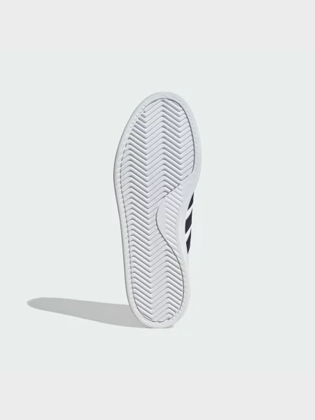 Кожаные кеды Adidas белые