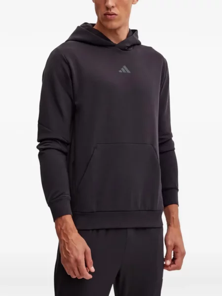 Csíkos tornaterem rövidnadrág Adidas nyomtatás kék