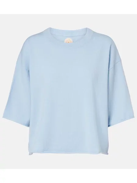 Pulover Jardin Des Orangers din cașmir albastru