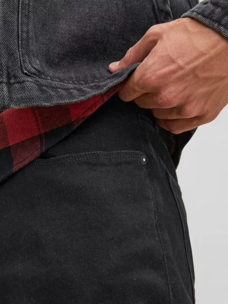 JACK & JONES Jeans CLARK EVAN denim negru