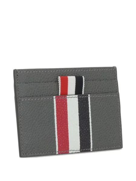 Portofel Thom Browne cu dungi gri