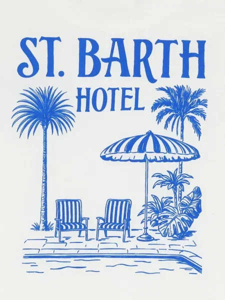 Tričko Mc2 Saint Barth biela