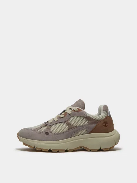 Кожаные кроссовки Timberland розовые