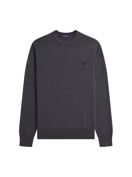 Sweter Fred Perry klasyczny szary