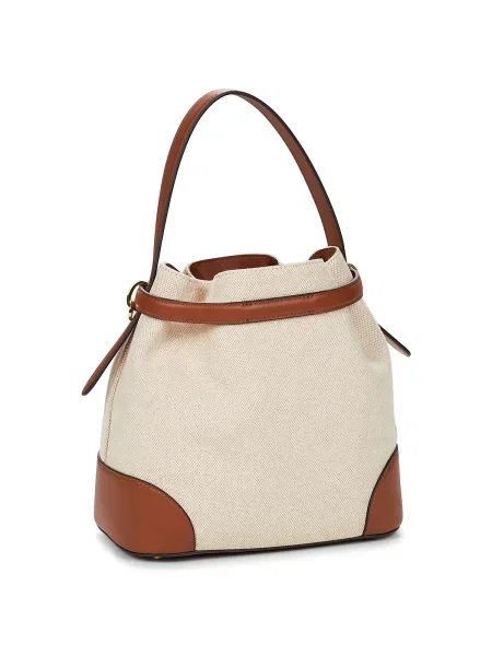 Lauren Ralph Lauren Geantă tip sac / maro coniac bej