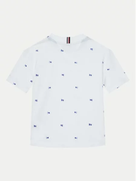 Dětské tričko Tommy Hilfiger bílé