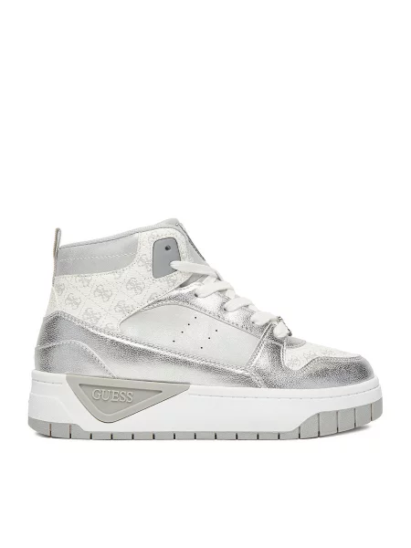 Sneakersy Guess Stříbrná