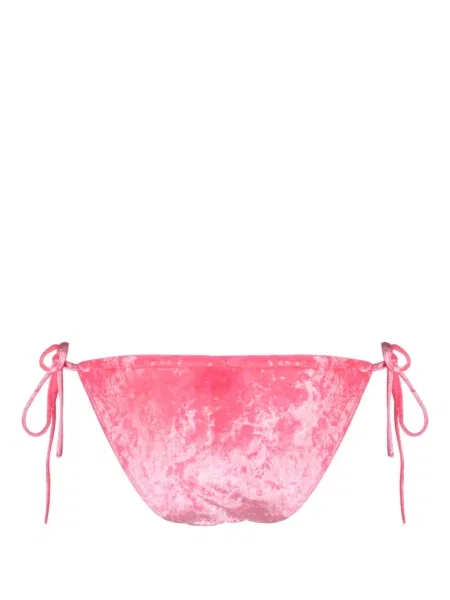 Bikini Forte_forte velvetinis kaklaraiščiai rožinė