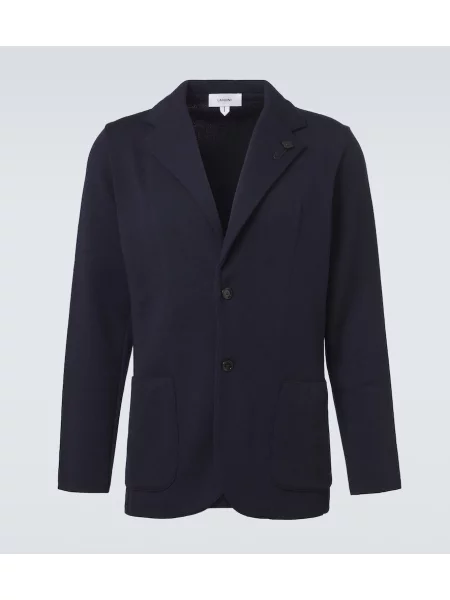 Sacou Lardini de lână albastru