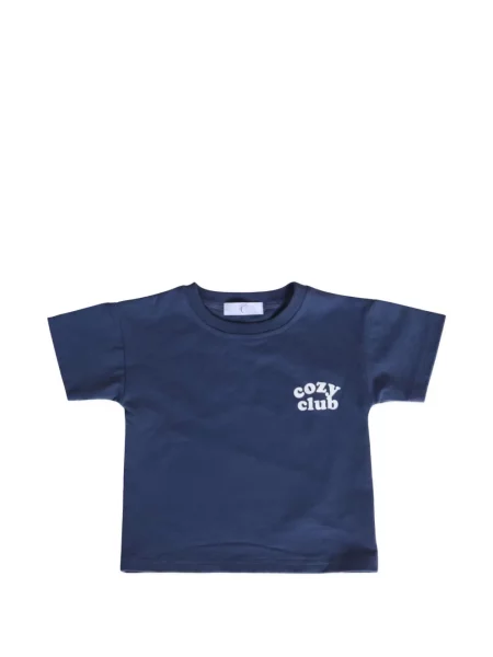 Koszulka dziecięca Cozy Crew Club niebieska