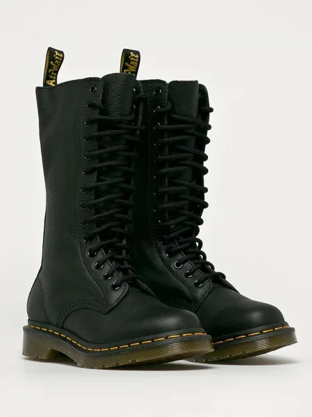 Dr. Martens Cizme cu șireturi Virginia' negru