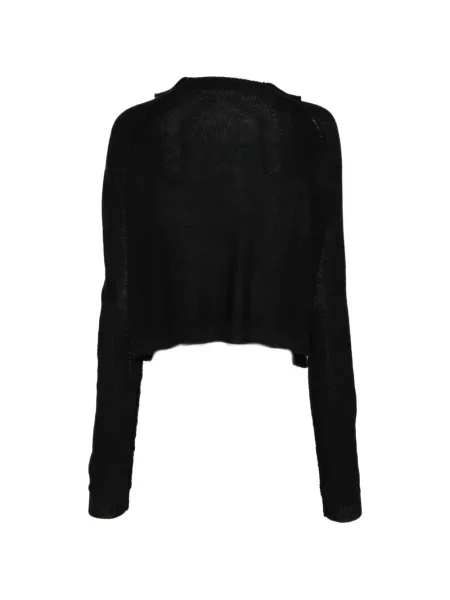 Gulerat cardigan Y's negru