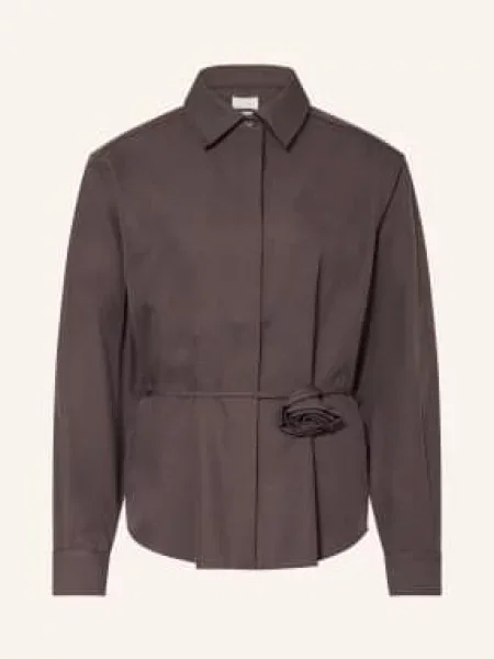 Neo Noir Košile Waldis Rose tmavě hnědá růžová