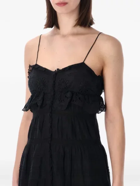 Rochie Marant Etoile cu broderie negru