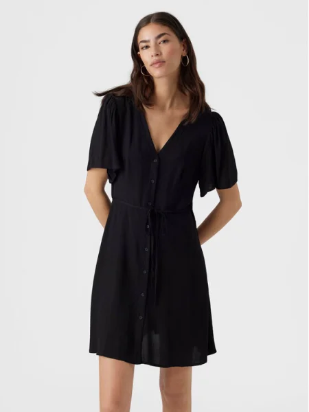 Vero Moda Rochie de vară Negru alba