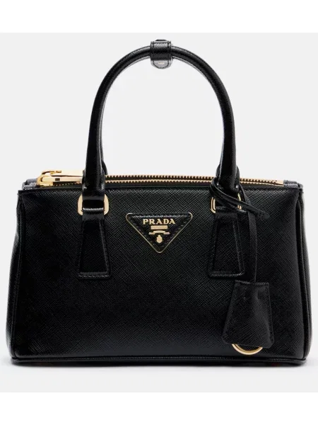 Geanta de piele Prada din piele negru