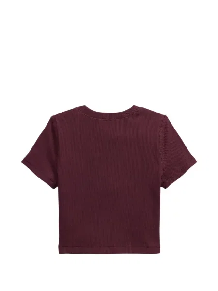 Koszulka polo dziecięca Polo Ralph Lauren czerwona