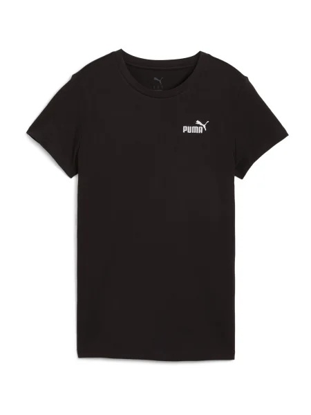 PUMA Tricou ESS Small No. 1 / alb negru