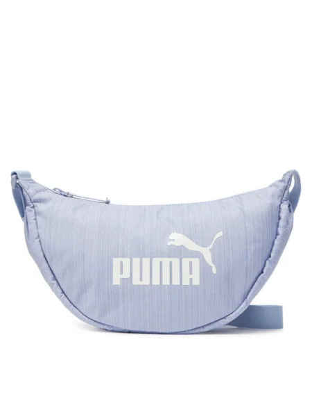 Puma Чанта за кръст Base Half Moon виолетов