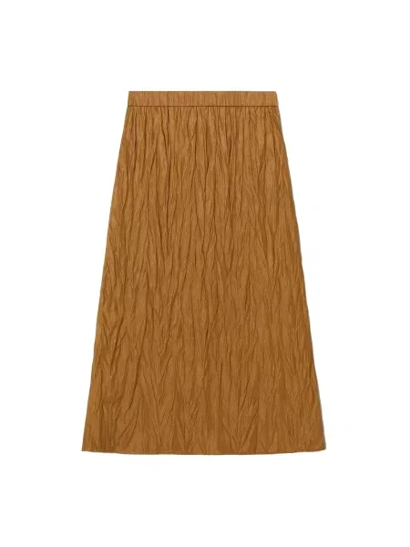 Spódnica midi 2-biz do kolan żółta