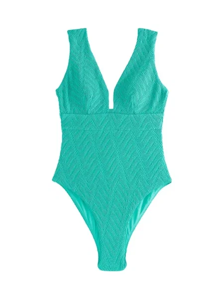 Next Costum de baie întreg deschis verde