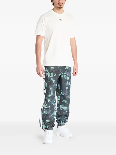 Top sport Adidas cu dungi de catifea cord tenis albastru