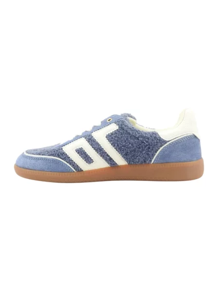 Sneakersy Back70 skórzane niebieskie