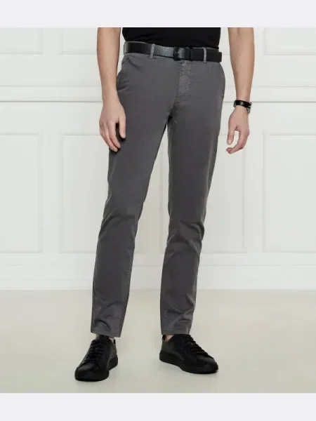 BOSS ORANGE Pantaloni chino | Slim Fit gri