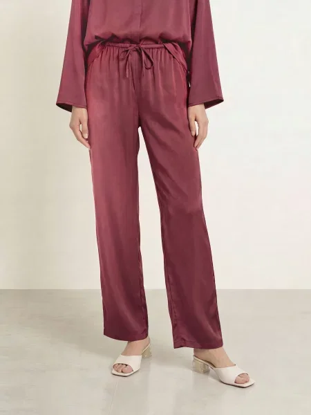 Stylein Spodnie Satynowe Meike rot